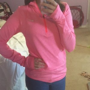 Pink Nike Quarter Zip